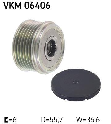 Rueda libre alternador SKF ref. VKM 06406